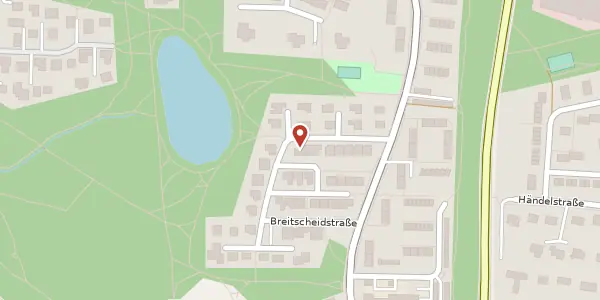 Karte der Umgebung von Breitscheldstraße 13, 29223 Celle