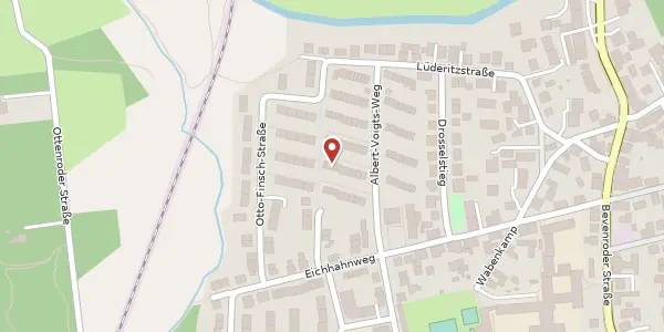 Karte der Umgebung von Hermann-Blumenau-Straße 22, 38108 Braunschweig