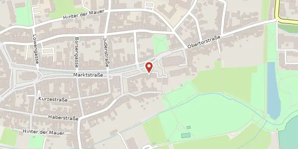 Karte der Umgebung von Marktstraße 80, 37115 Duderstadt