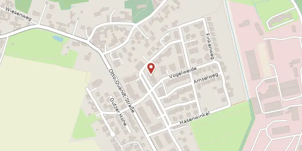 Karte der Umgebung von Vogelweide 9, 06188 Landsberg