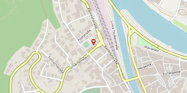 Karte der Umgebung von Luisenstraße 2, 97877 Wertheim