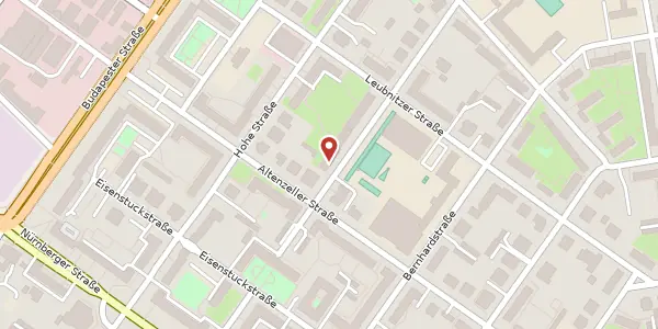 Karte der Umgebung von Kaitzer Straße 26, 01069 Dresden