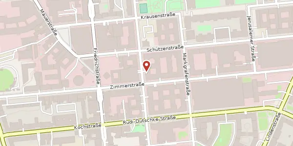 Karte der Umgebung von Charlottenstraße 16, 10117 Berlin