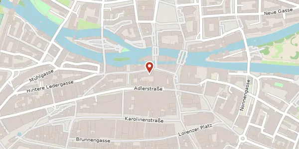 Karte der Umgebung von Kaiserstr. 11-13, 90403 Nürnberg