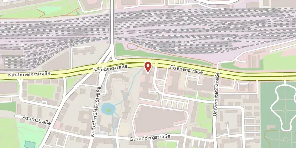 Karte der Umgebung von Bischof-von-Henle-Str. 2, 93051 Regensburg