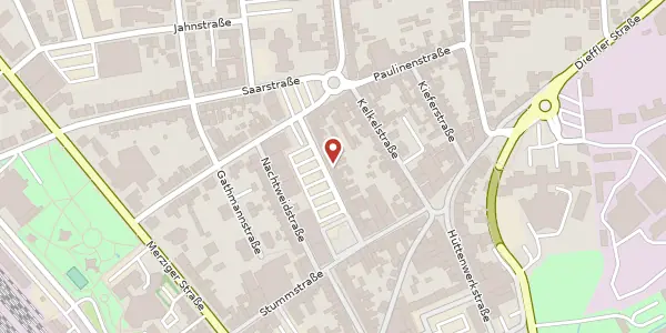 Karte der Umgebung von Herrenstraße 26, 66763 Dillingen