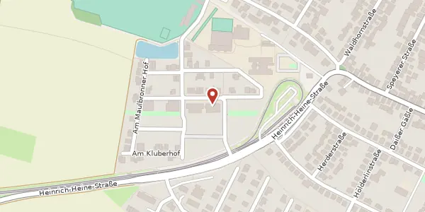 Karte der Umgebung von Steinbückelstraße 5, 76297 Stutensee