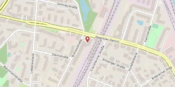 Karte der Umgebung von Steglitzer Damm 96 A, 12169 Berlin
