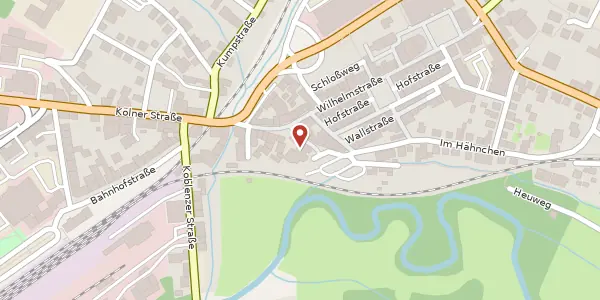 Karte der Umgebung von Wilhelmstraße 41, 57610 Altenkirchen