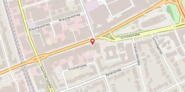 Karte der Umgebung von Schloßstraße 2, 22041 Hamburg