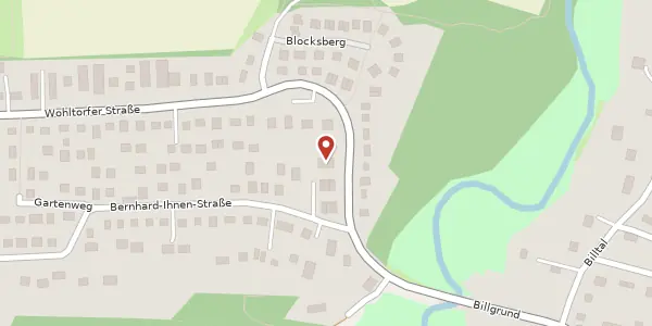 Karte der Umgebung von Bernhard-Ihnen-Straße 31, 21465 Reinbek