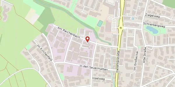 Karte der Umgebung von Am Reichenbach 3, 79249 Merzhausen