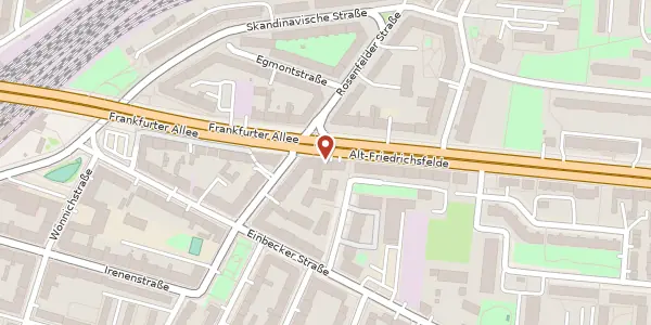 Karte der Umgebung von Alt-Friedrichsfelde 2, 10315 Berlin