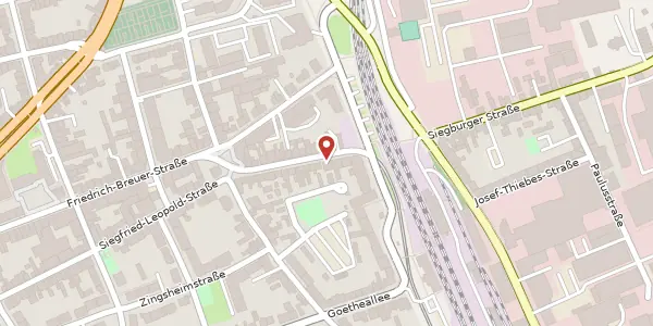 Karte der Umgebung von Obere Wilhelmstr. 30, 53225 Bonn