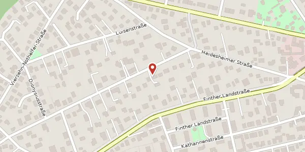 Karte der Umgebung von Friedrichsstraße 15a, 55124 Mainz