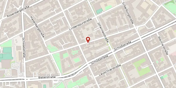 Karte der Umgebung von Breitscheidstraße 93B, 70176 Stuttgart