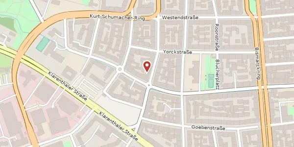 Karte der Umgebung von Gneisenaustr. 10, 65195 Wiesbaden
