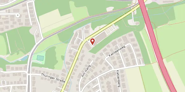 Karte der Umgebung von Gonsenheimer Straße 56a, 55126 Mainz