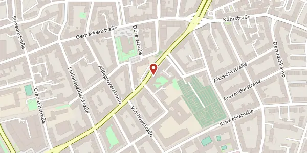 Karte der Umgebung von Holsterhauser Str. 77, 45147 Essen