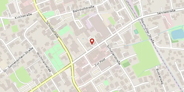 Karte der Umgebung von Allee 24-26, 33161 Hövelhof