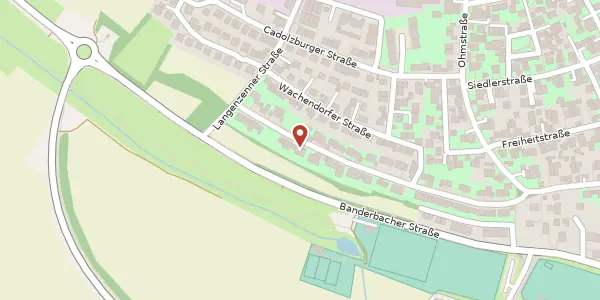 Karte der Umgebung von Ammerndorfer Str. 33, 90513 Zirndorf