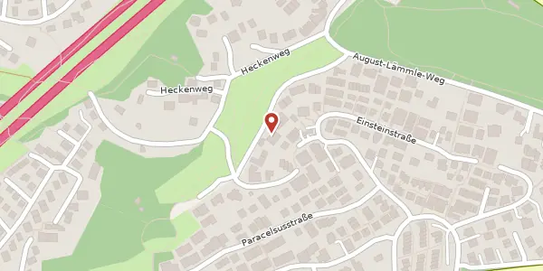 Karte der Umgebung von Heckenweg 23, 71229 Leonberg