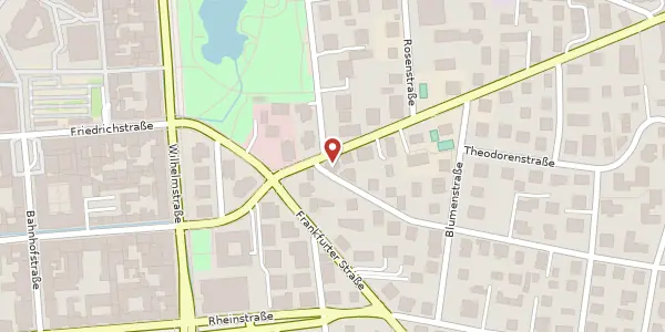 Karte der Umgebung von Bierstadter Str. 3, 65189 Wiesbaden
