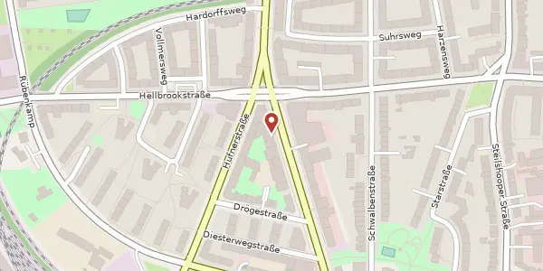 Karte der Umgebung von Fuhlsbüttler Straße 139, 22305 Hamburg