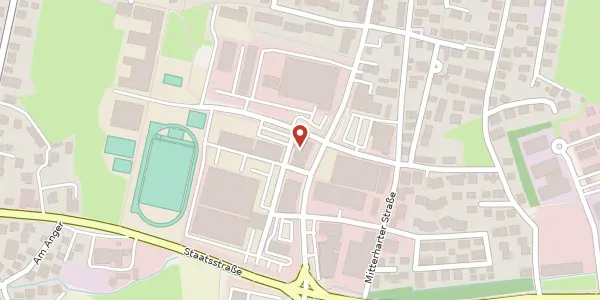 Karte der Umgebung von Carl-Jordan-Str. 14, 83059 Kolbermoor