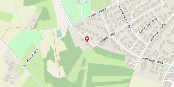 Karte der Umgebung von Grüner Weg 4, 61348 Bad Homburg