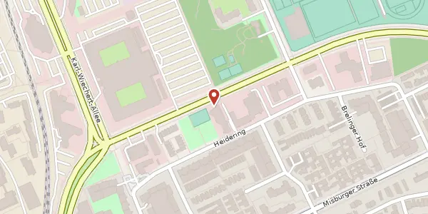 Karte der Umgebung von Baumschulenallee 12, 30625 Hannover