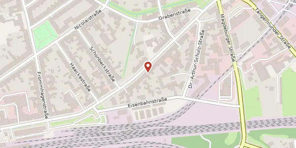 Karte der Umgebung von Bahnhofstr. 43, 39576 Hansestadt Stendal