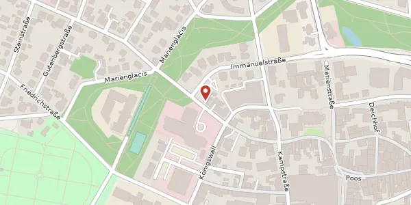 Karte der Umgebung von Hahler Str. 16, 32427 Minden