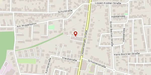 Karte der Umgebung von Cappenberger Str. 51 b, 44534 Lünen