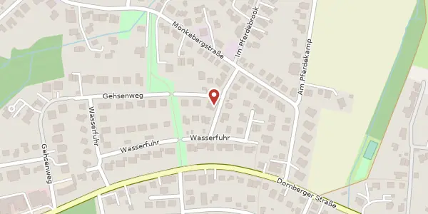 Karte der Umgebung von Wasserfuhr 32, 33619 Bielefeld