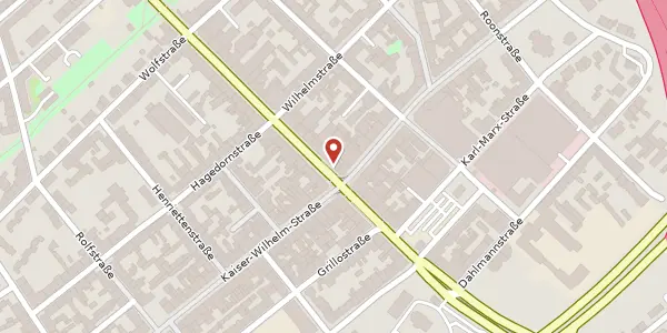 Karte der Umgebung von Weseler Str. 26-28, 47169 Duisburg