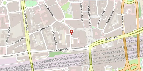 Karte der Umgebung von An der Reichsbank 8, 45127 Essen