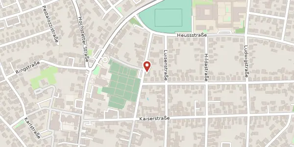 Karte der Umgebung von Friedrichstr. 52, 76351 Linkenheim
