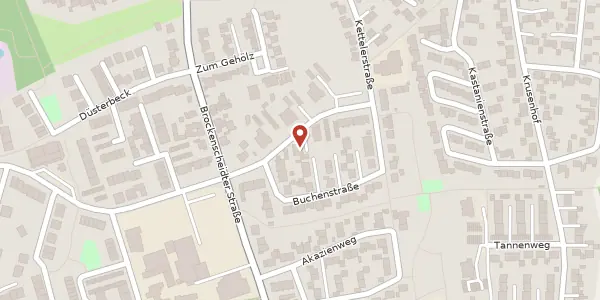 Karte der Umgebung von Kettelstr. 37, 45731 Waltrop