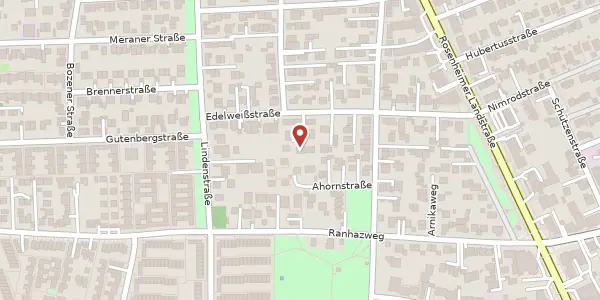 Karte der Umgebung von Edelweißstr. 19 c, 85521 Ottobrunn