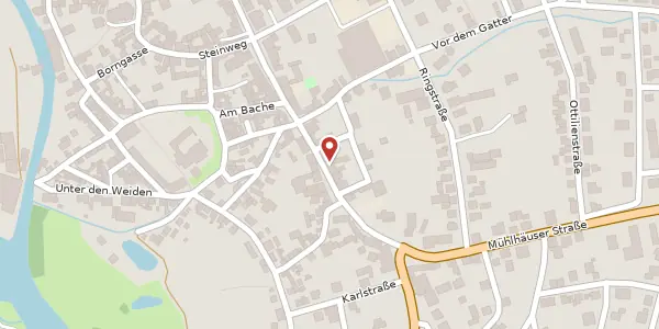 Karte der Umgebung von Marktstraße 49, 37281 Wanfried