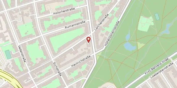 Karte der Umgebung von Bödekerstraße 7, 30161 Hannover