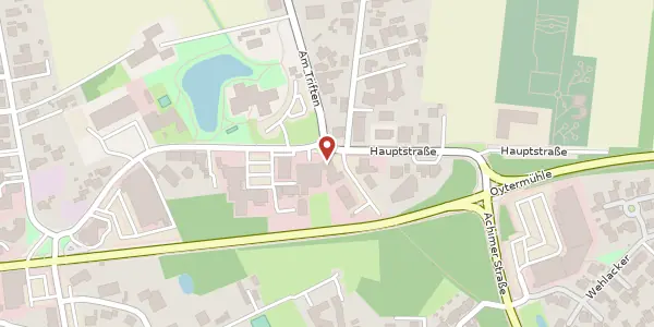 Karte der Umgebung von Hauptstraße 52, 28876 Oyten