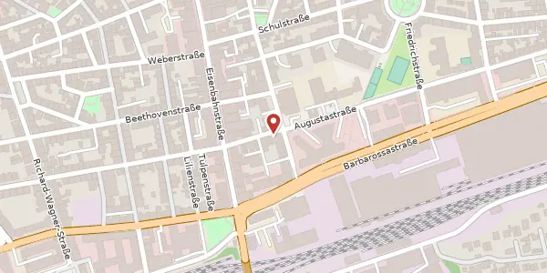 Karte der Umgebung von Augustastraße 4, 67655 Kaiserslautern