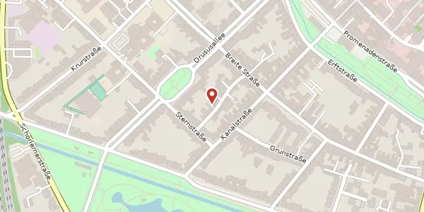 Karte der Umgebung von Breitgasse 7, 41460 Neuss