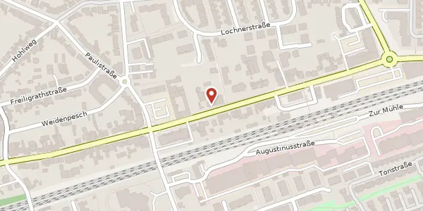 Karte der Umgebung von Aachener Str. 568, 50226 Frechen