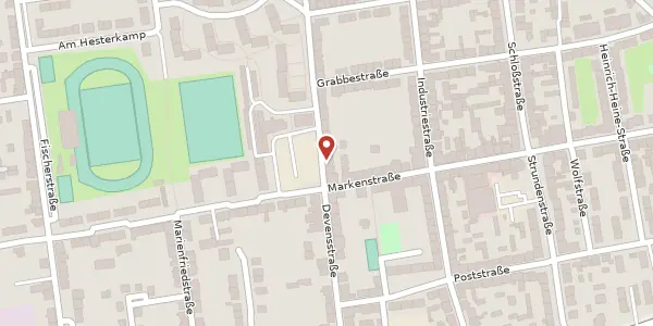 Karte der Umgebung von Devensstr. 73, 45899 Gelsenkirchen