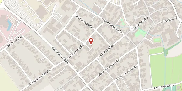 Karte der Umgebung von Höhenstraße 17 A, 65824 Schwalbach