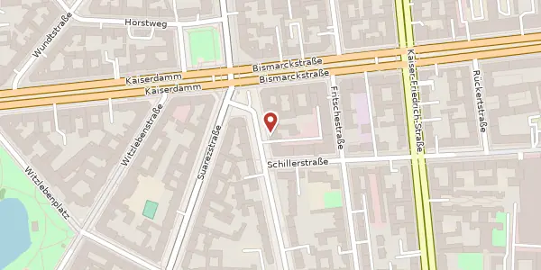 Karte der Umgebung von Windscheidstraße 40, 10627 Berlin