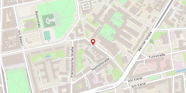 Karte der Umgebung von Charlottenstr. 61, 14467 Potsdam